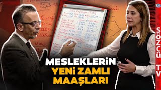 İşte Mesleklerin Yeni Zamlı Maaşları! SGK Uzmanları Hesapladı! Kuruş Kuruş Maaş Hesabı