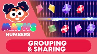 Grouping and Sharing | Numbers | Y1 Maths | FuseSchool Kids