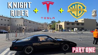 Revealing Some Secrets on Our Screen Used Knight Rider car as we Prep KITT for Warner Bros & Tesla!