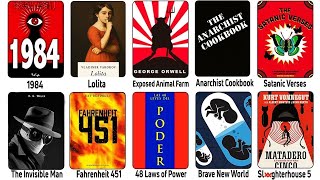 Every BANNED Book Explained in 13 Minutes✔️