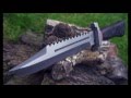 making of a bowie knife