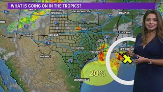 Tracking The Tropics Gulf Development Could Bring Texas Rain