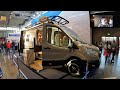 Alpine X-Cross Cabin compact RV Camper Van Ford new model 2024 CMT walkaround and interior A1852