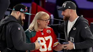 Donna Kelce opens up about divorce and why she and ex-husband Ed decided to wait.