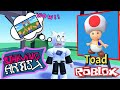 ROBLOX How to Make TOAD Super Mario in Starving Artist! Unlispace Arts Timelapse DIY Pixel Arts #5