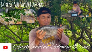 Cuba Dapur Baru//Masak Ikan Sungai//Goreng Sup Sayur Campur//