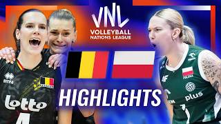 Belgium 🇧🇪 vs. Poland 🇵🇱 - Highlights | Week 1 | Women's VNL 2026