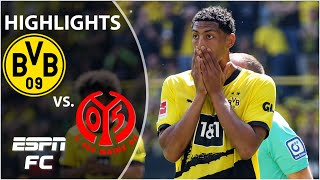 🚨 BIGGEST COLLAPSE!?🚨 Borussia Dortmund vs. Mainz | Bundesliga Highlights | ESPN FC