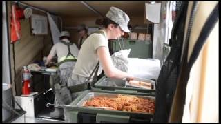 138th Fighter Wing Field Kitchen At Work