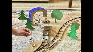 DIY Railway with Train Track Changes