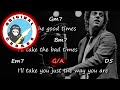 Billy Joel - Just The Way You Are - Chords & Lyrics