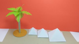 How to make Paper Pyramid very easy | King Egyptian Pyramid | Ancient Egyptian Pyramid | DIY Pyramid