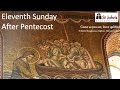 Eleventh Sunday After Pentecost