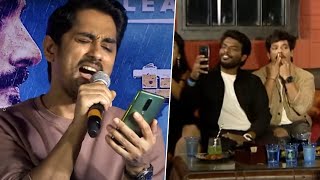 Siddharth Superbly Sings An Unreleased Song From Maha Samudram | MS entertainments