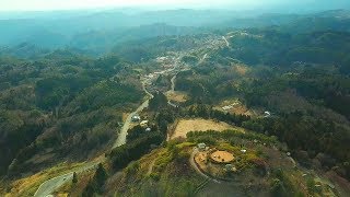 早春の弥高山（岡山県高梁市川上町）に初登頂・空撮してみた！