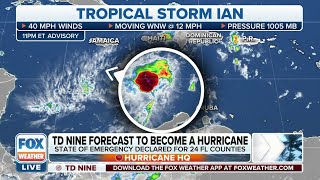 Tropical Storm Ian Forms In The Caribbean Sea