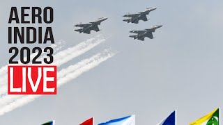 Watch Aero India 2023 | PM Modi at exhibition during Aero Show in Bengaluru | IAF's Biggest Air Show