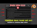 How to Fix Traceback Most Recent Call Last Error RuntimeError cannot import name orientation helper
