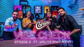 Introducing Cornetto Vibe Check with the energetic duo, Waliya and Faizan!