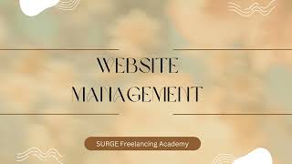 MVA Online - Website Management