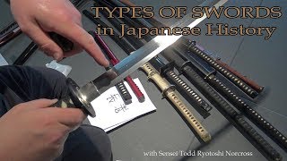 Martial Arts History - Types of Japanese Swords and Purposes