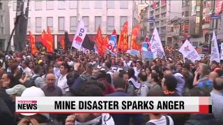 Turkey mine disaster sparks protest