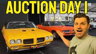 Great Deals or Huge Prices? Mecum Auto Auction Walk Around - Day 1