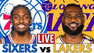 SIXERS CRUSH LAKERS \u0026 TYRESE MAXEY DROPS 43 POINTS!!! 3 STRAIGHT WINS!!! | Postgame Live