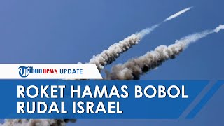 Detik-detik Roket Hamas VS Rudal Pencegat Iron Dome Israel, Saling Serang Berusaha Tembus Pertahanan