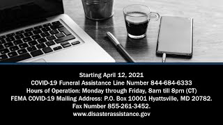 #FEMA: Providing Financial Assistance for COVID-19-Related Funeral Expenses