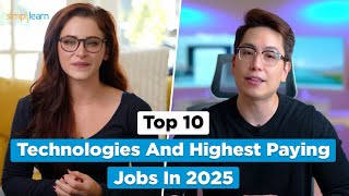 Top 10 Technologies And Highest Paying Jobs In 2025 Highest Paying