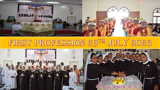 First Profession 29 July 2023