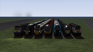 UK High Speed Train Race