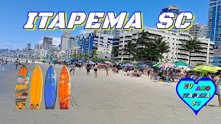 Encantadora; Praia de Itapema Santa Catarina  #praias  #cidade  #turismo     em duas rodas