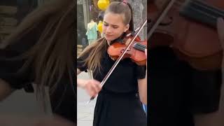 Karolina Protsenko Violin Cover | Queen - Show Must Go On 💝🥰 #violin #shorts #karolina