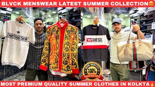 Most Premium Summer Collection In Kolkata | BLVCK Menswear | Premium T-Shirts | Shirts | Baggy Jeans