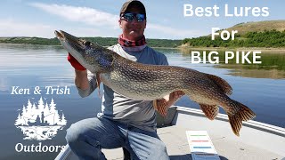 Top 5 Lures for BIG Pike  (our picks)