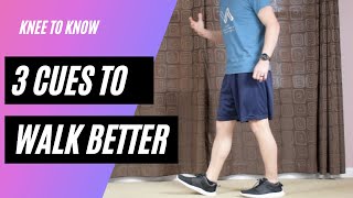 3 Cues to Walk Normally After Knee Replacement Surgery