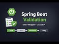 Spring Boot Validation Explained | DTO, Mapper & Clean API Design