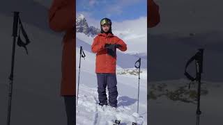 Skiing with Open Boots to Improve Ski Technique | #shorts