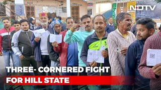 Himachal Pradesh Elections: Voting In Himachal Ends. BJP Aims For 2nd Term, Congress Eyes Comeback
