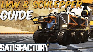 Satisfactory - LKW & Schlepper Automatisierung / Autopilot [Guide | Tutorial | Deutsch]