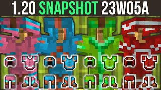 Minecraft 1.20 Snapshot 23W05A - Its Over 9,000!