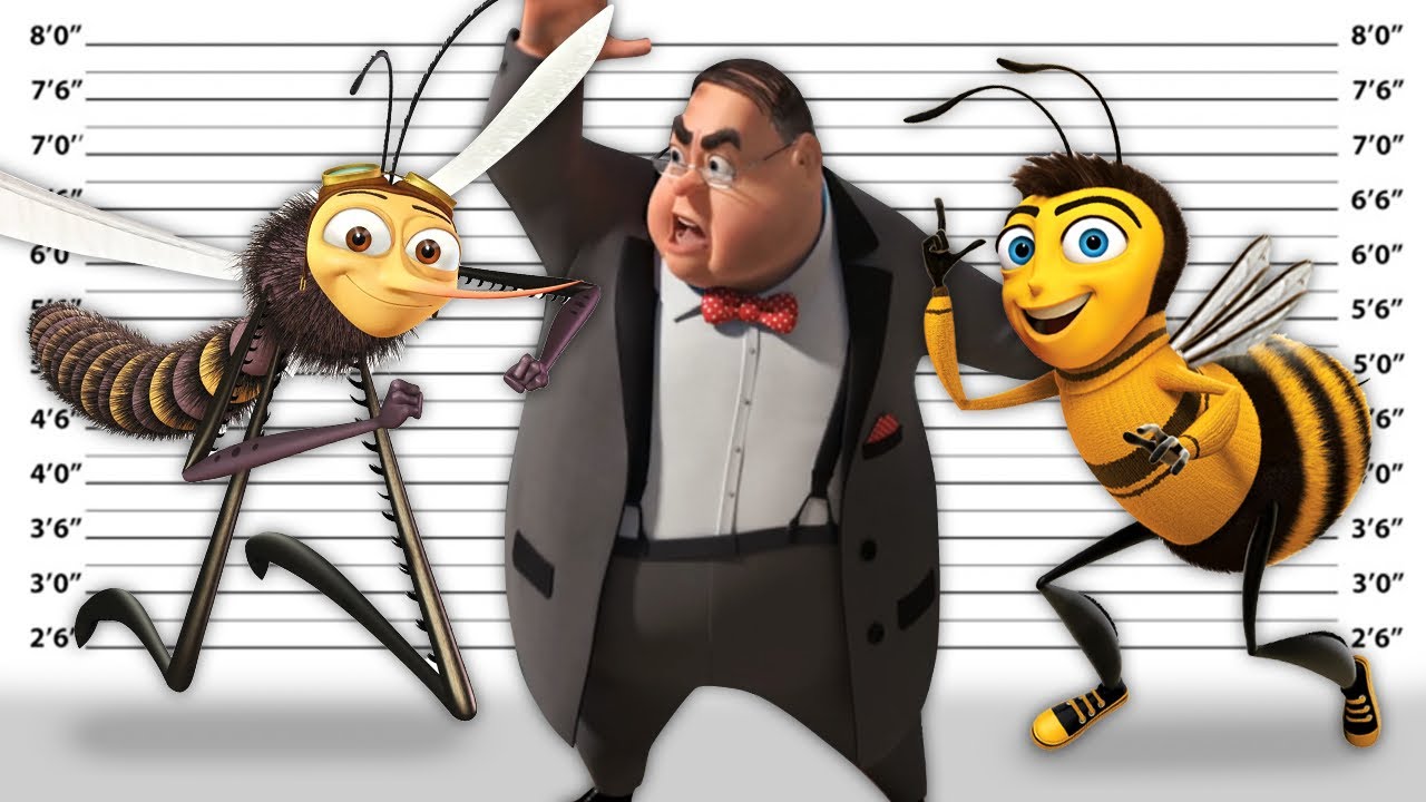 If Bee Movie Characters Were Charged For Their Crimes - YouTube