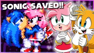 AMY SAVES SONIC | Tails & Amy React to Team Sonic Adventures - ACT 2 | Marble Zone