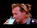 Chris Jericho Gets Body Slammed by Spicy Wings  Hot Ones