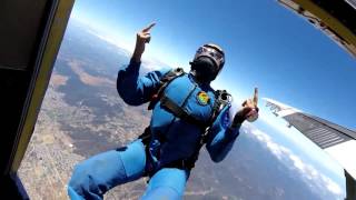 Crazy Skydive exit sick flip