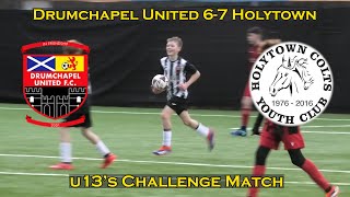 HIGHLIGHTS: Drumchapel United u13s 6-7 Holytown u13s - Challenge Match - 21/12/24