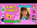 HISTOIRE ROBLOX | Ma meilleure amie est devenue toxique pour moi quand elle a Robux 😡