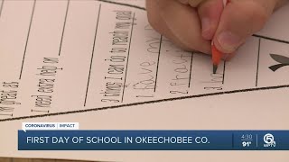 Students head back to school in Okeechobee County on Monday